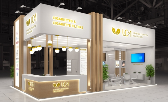 Стенд UCM ,выставка World Tobacco Middle East 2023, Дубай